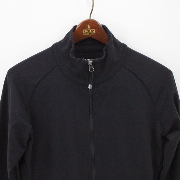 Tuff Athletics Track Jacket Womens Black Full Zip Running Stretch Soft Large L - Picture 5 of 9